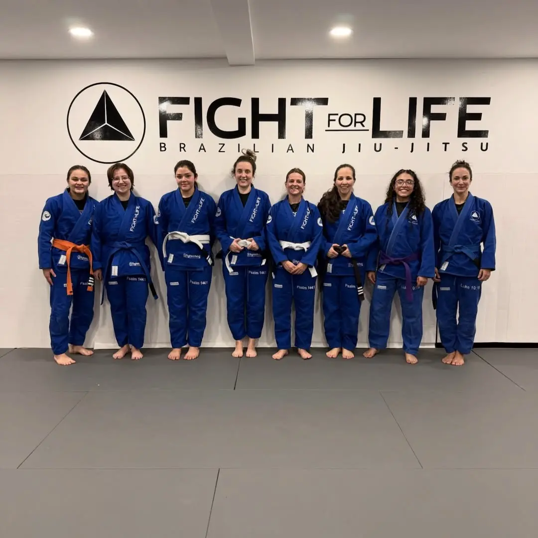 Women's Jiu-Jitsu team at Fight For Life