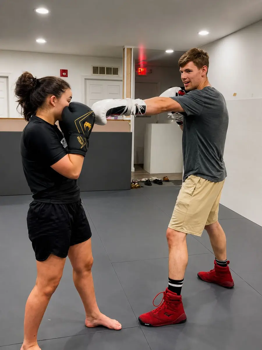 Boxing training